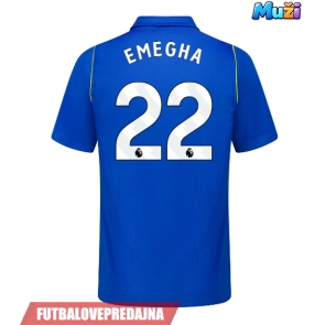 Lacne Muži Futbalové dres Chelsea Emmanuel Emegha #22 2026-27 Krátky Rukáv - Domáci